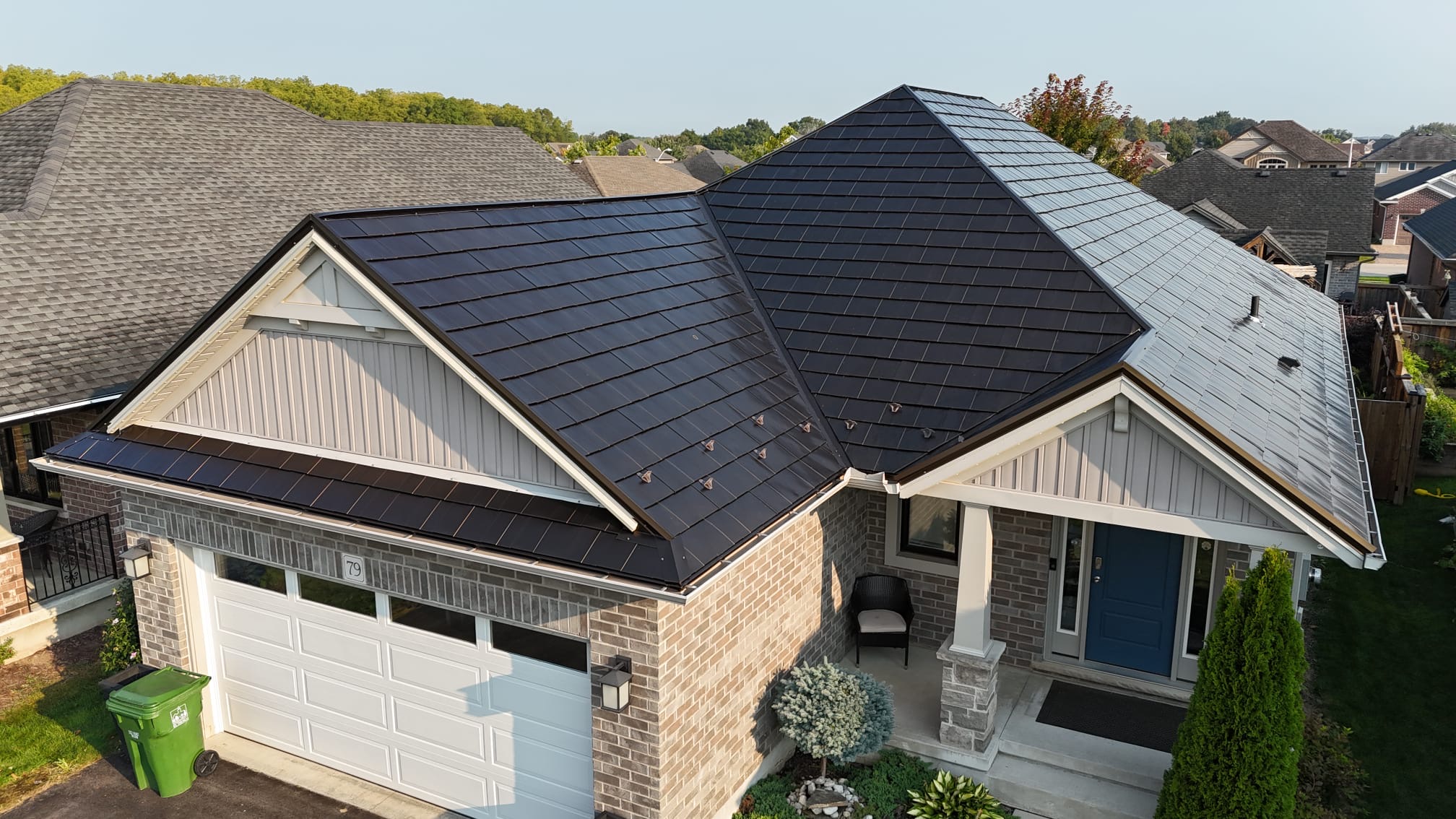 Oxford premium colour Anodized Bronze aluminum roof