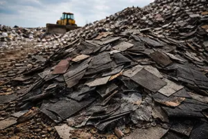 Asphalt shingles are not eco-friendly